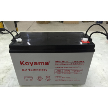 La calidad estable de Koyama selló la batería del gel de plomo con vida larga --Npg120-12A (12V120AH) con precio competitivo